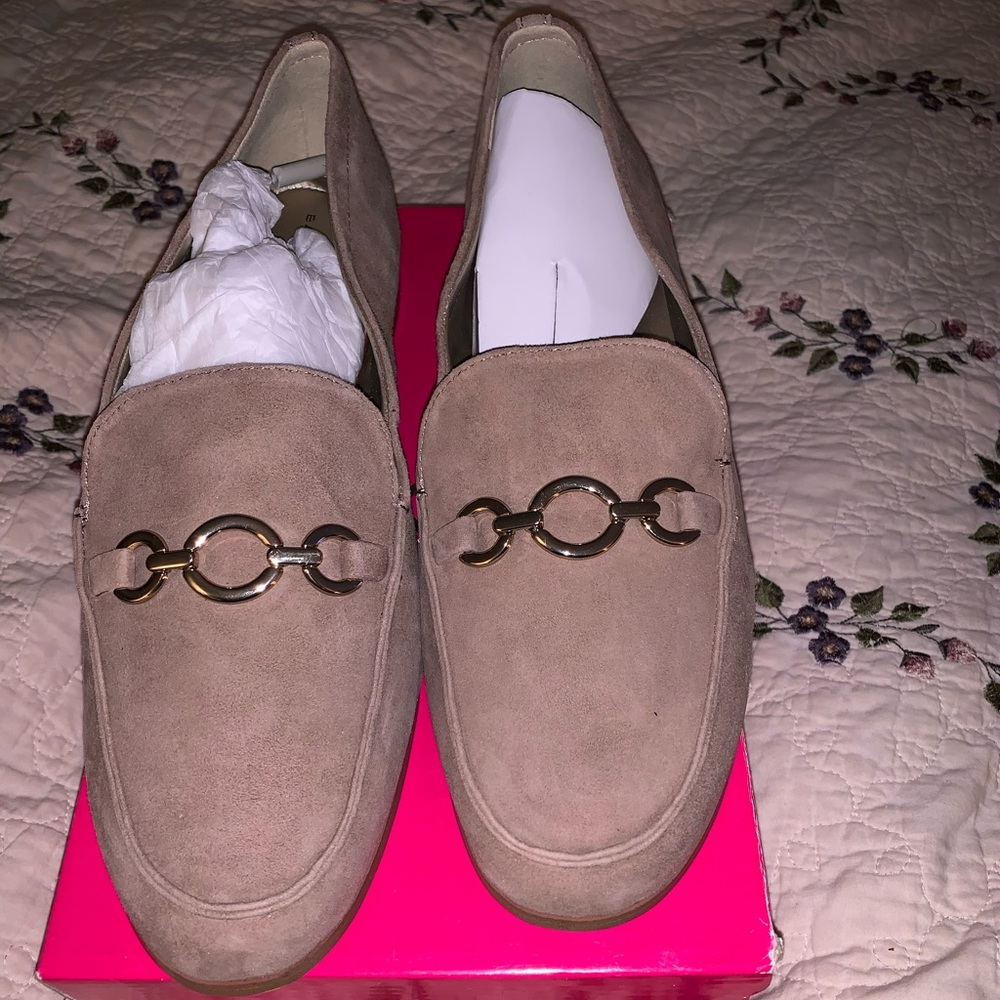 Suede loafers